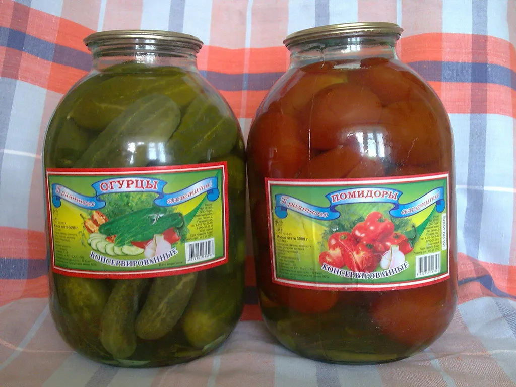 консервированные овощи в Москве и Московской области